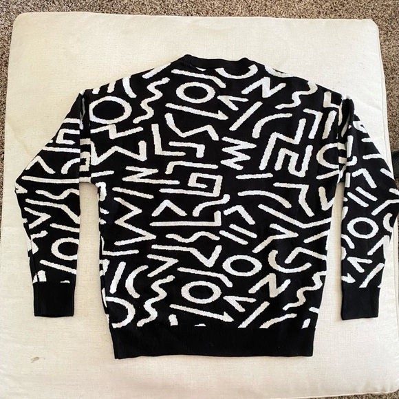 ZARA Geometric Jacquard Sweater Size S - Picture 4 of 6